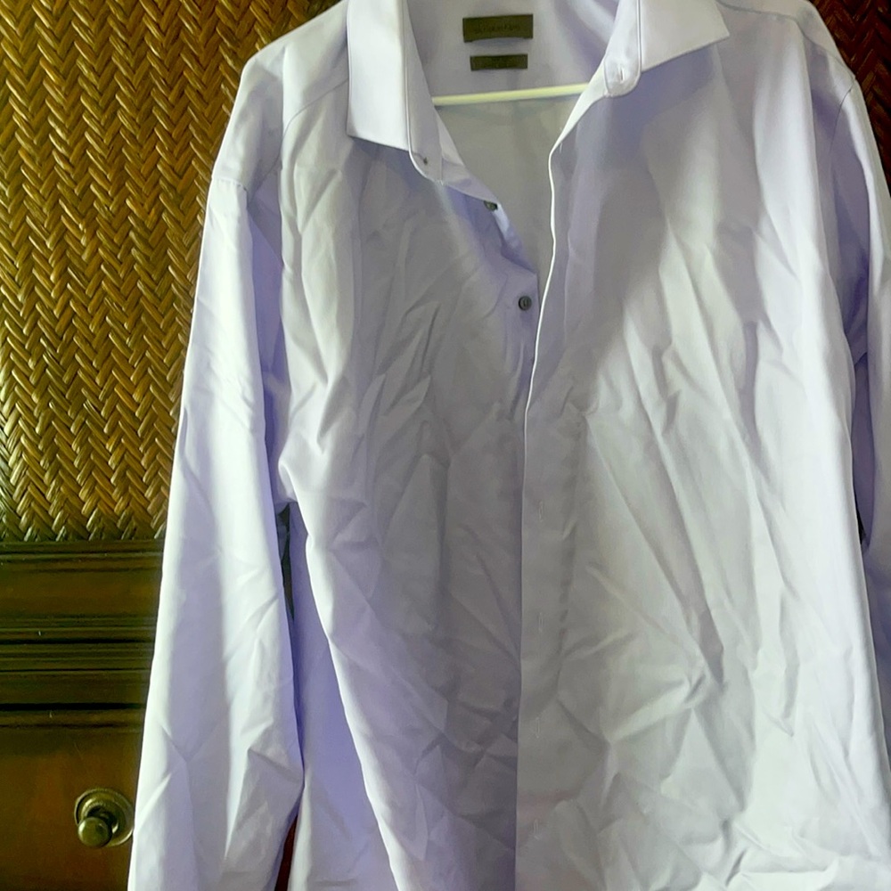 Calvin Klein men’s dress shirt. Purple
